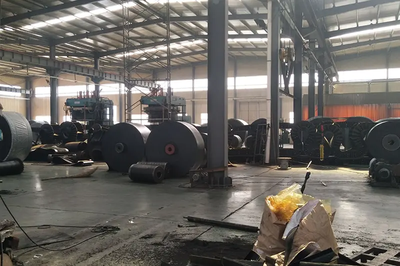 Production Process of Rubber Conveyor Belts