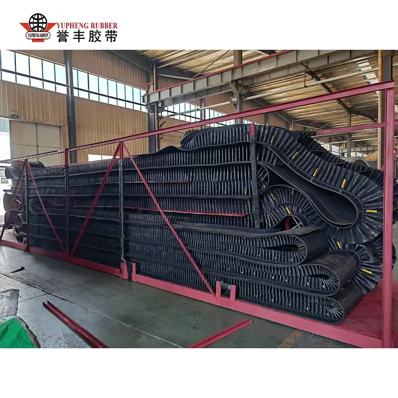 Steep Incline Conveyor Belt